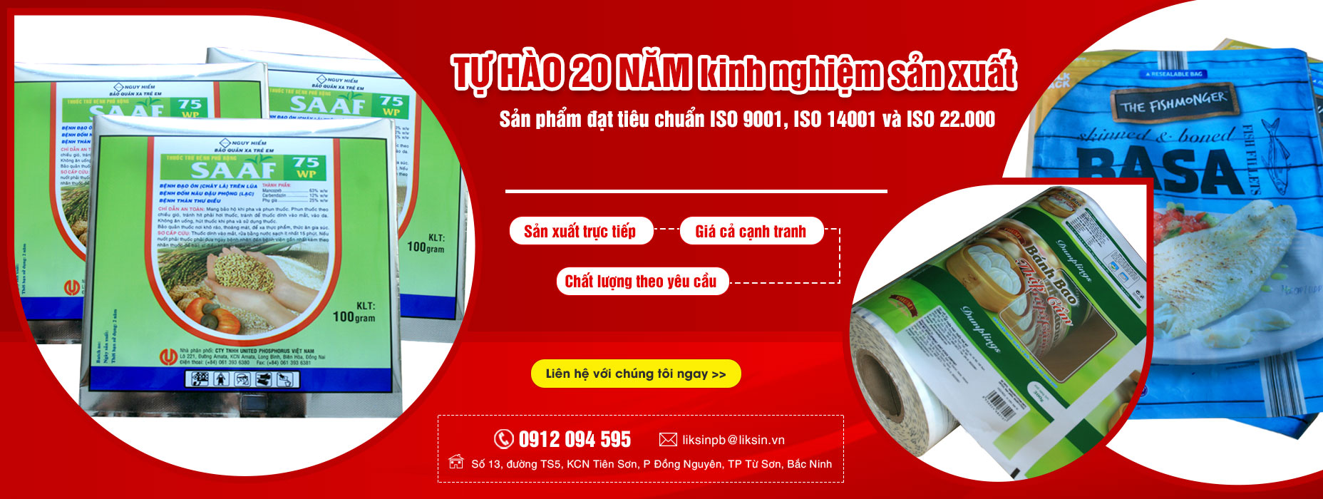 CÔNG TY CP BAO BÌ LIKSIN PHƯƠNG BẮC